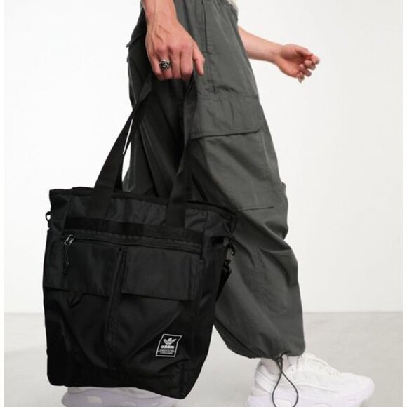 Adidas Originals Black Utility 2.0 Tote Bag - Picture 3 of 4